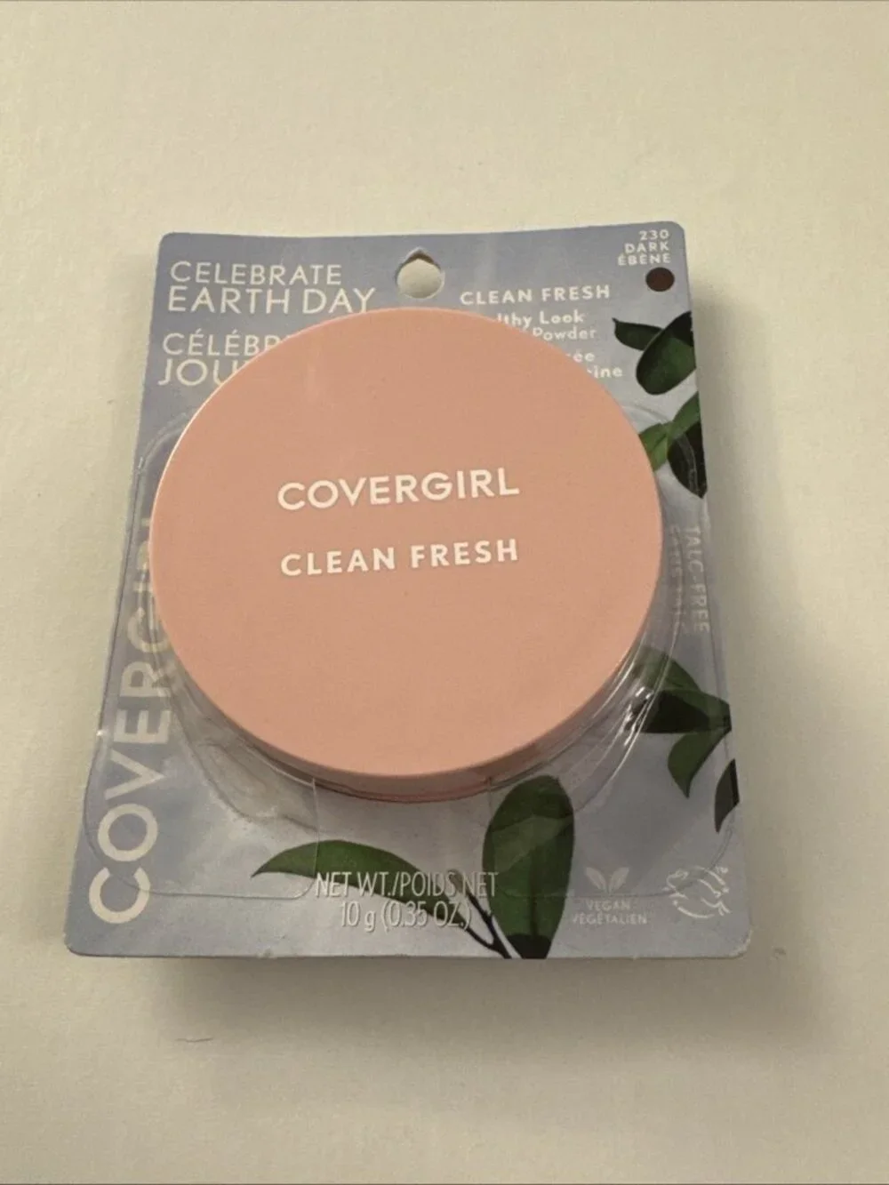 Covergirl Clean Fresh Pressed Powder 230 Dark New KA